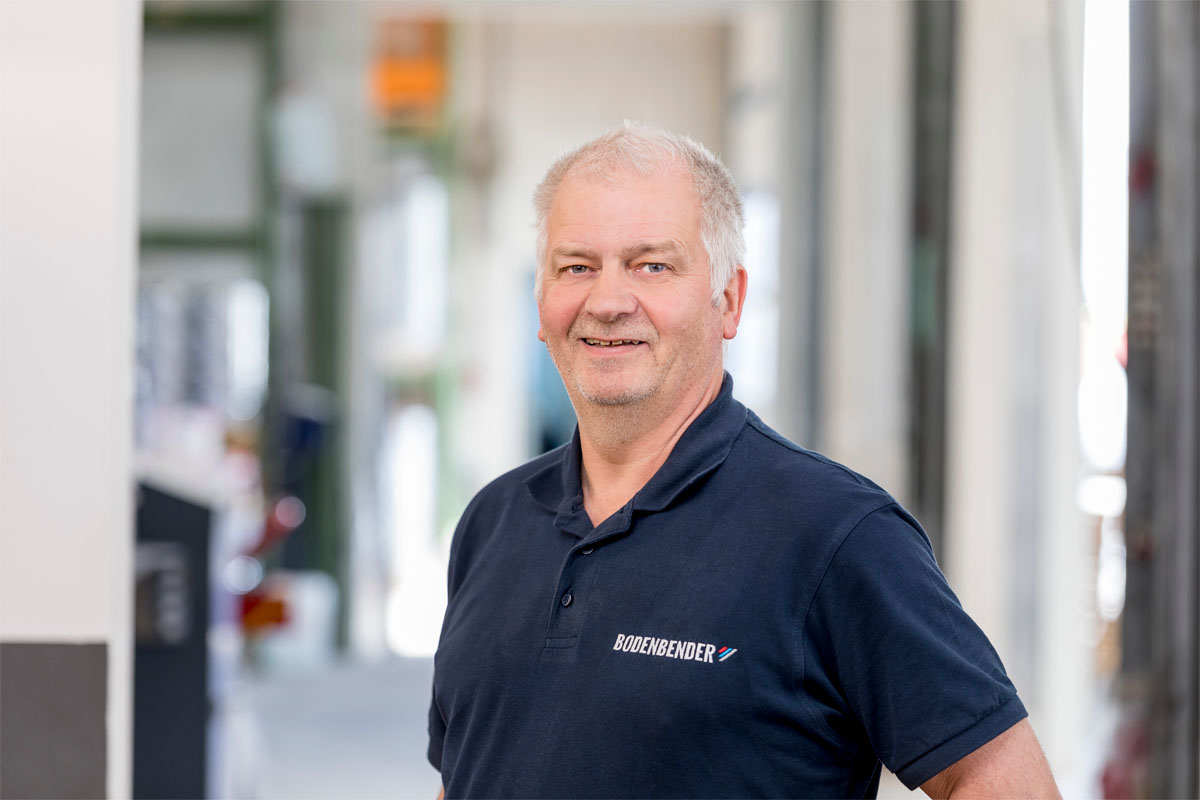 Foto Portrait Helmut Pfeifer.