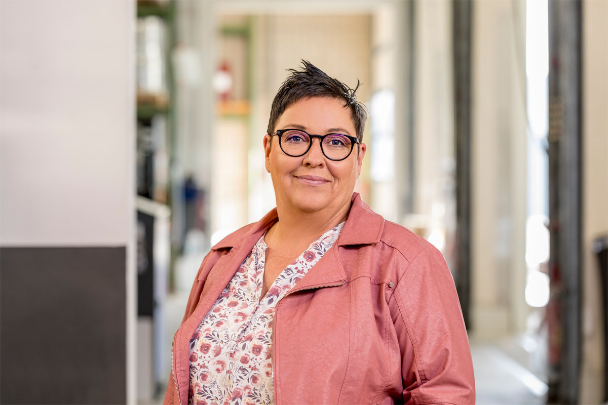 Foto Portrait von Tina Achenbach.